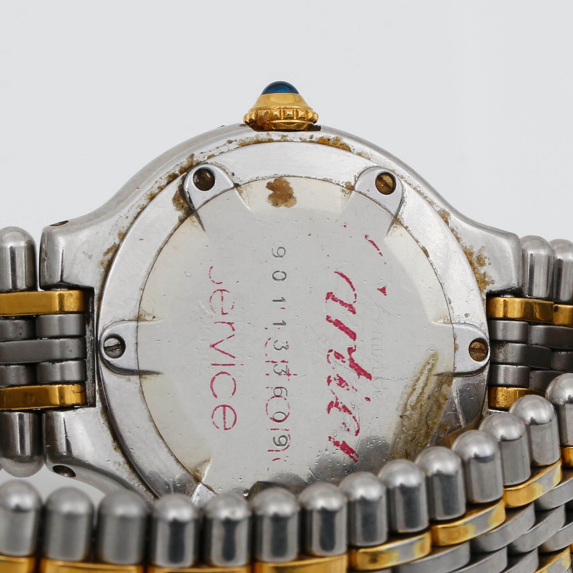 ARMBANDSUR, stål, Must de Cartier, Must 21.