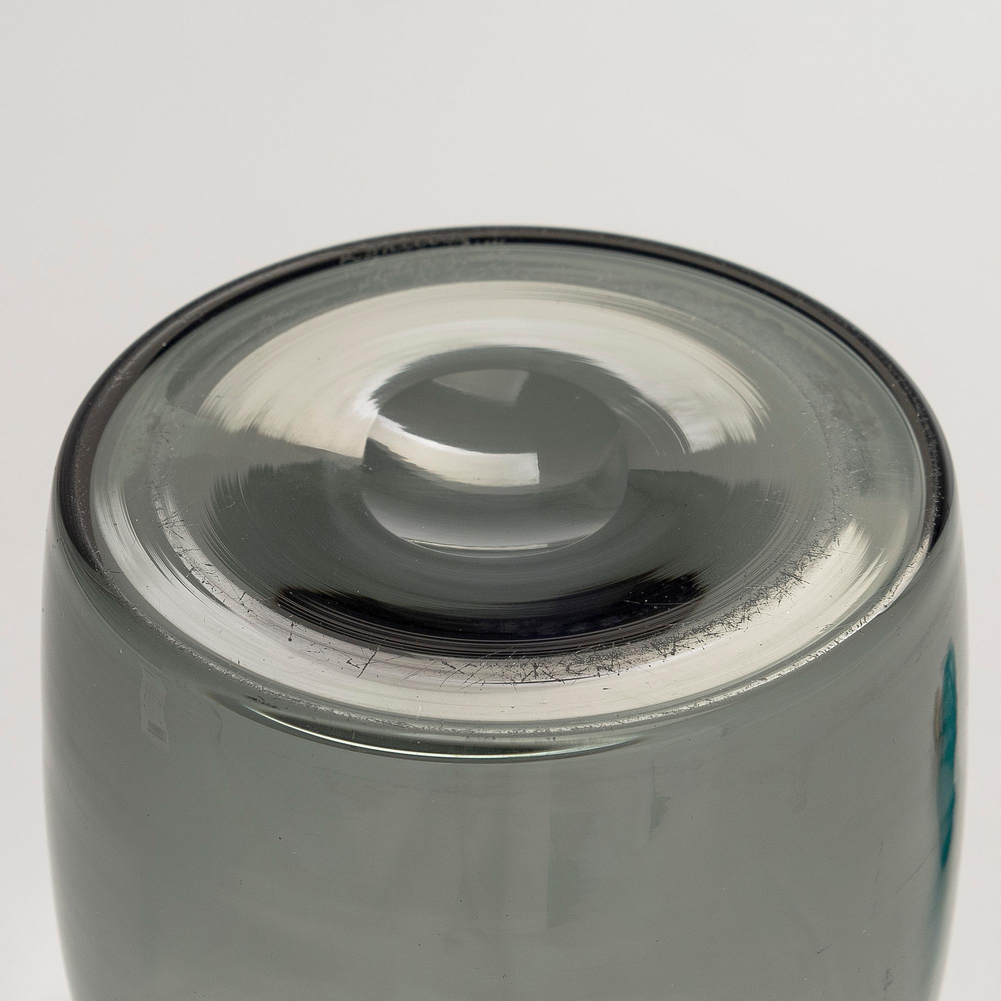 Kaj Franck, Karahvi, "KF 503", signeerattu, K. Franck, Nuutajärvi Notsjö -62.