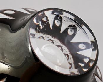 SKÅL, glas, Kosta, signerad "GS", 1900-talets andra hälft.