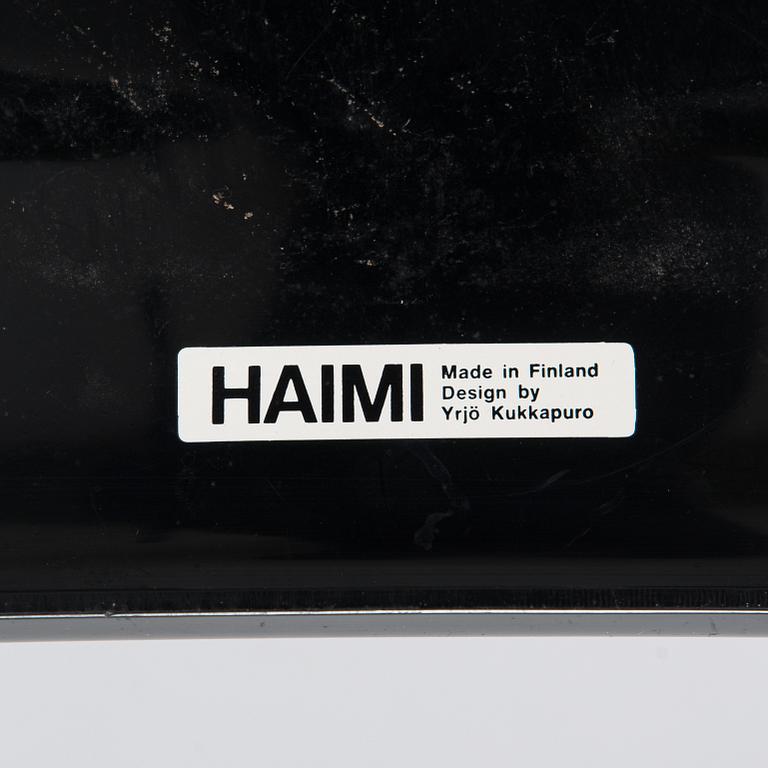 Yrjö Kukkapuro, stolar, 7 st, modell 3427M, Haimi.