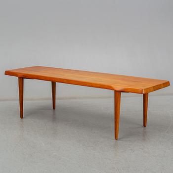 JOHN BONÉ, sofa table, Denmark. Second half of the 20th century. Signed.