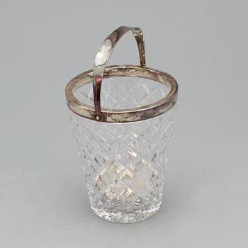 ISHINK, sterlingsilver samt glas, Malmö, 1900-talets första hälft.