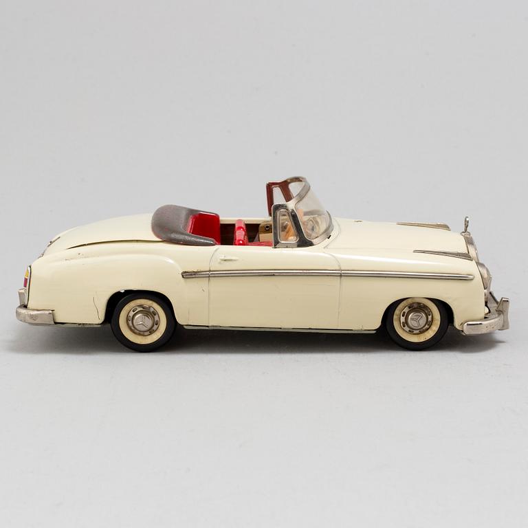 A mid 20th century toy car, Shuko 5720 Elektro Mercedes.