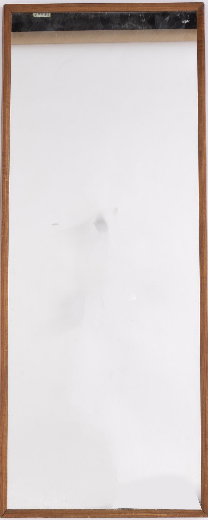 A 1950's/60's teak mirror.
