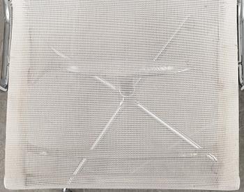 A pair of 'EA 108' desk chairs by Charles & Ray Eames for Vitra.