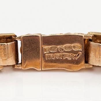 BJÖRN WECKSTRÖM, A 14K gold bracelet "Jotos". Lapponia 1971.