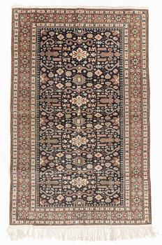 A carpet, semi antique/old, possibly Ardabil, c. 180 x 115 cm.