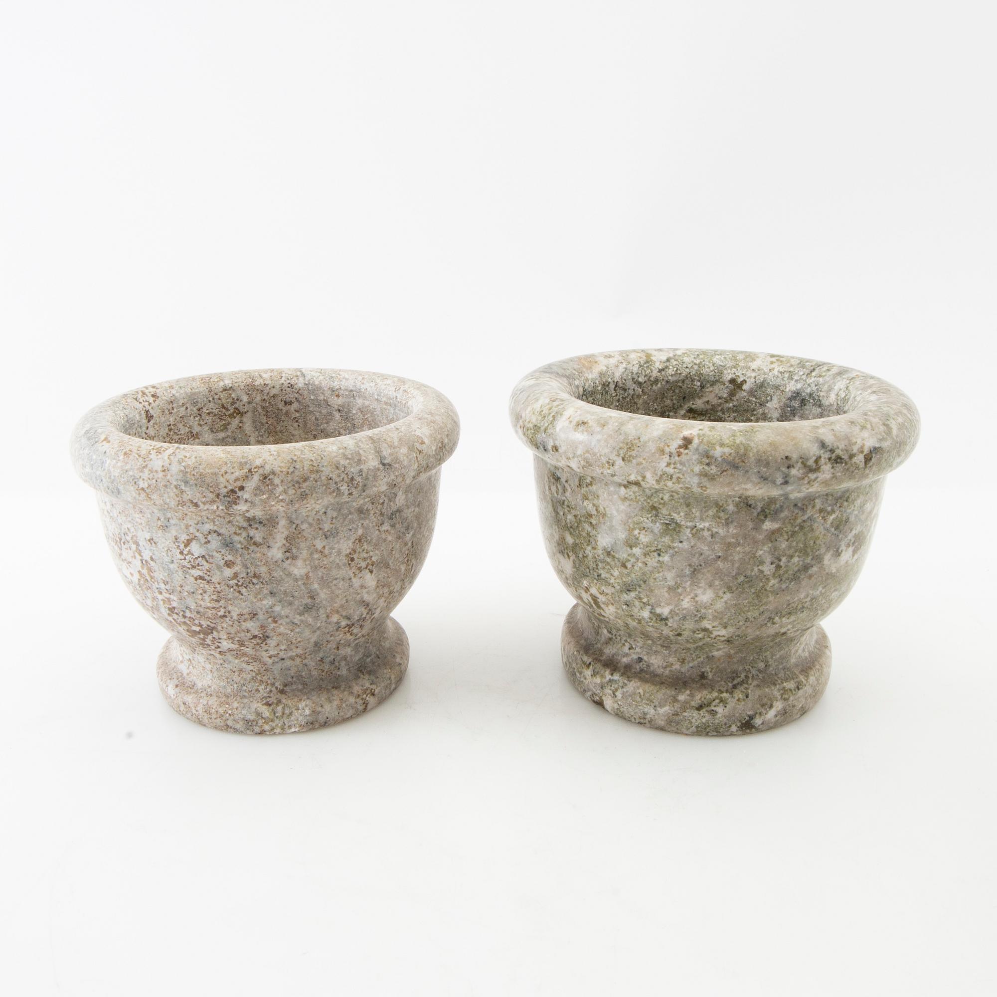 A collection of mortars 14 pcs first half of the 20th century.