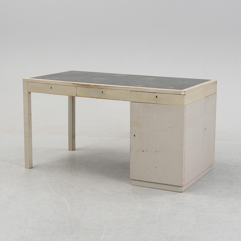 Ture Ryberg, a laminate top desk, 1930's.
