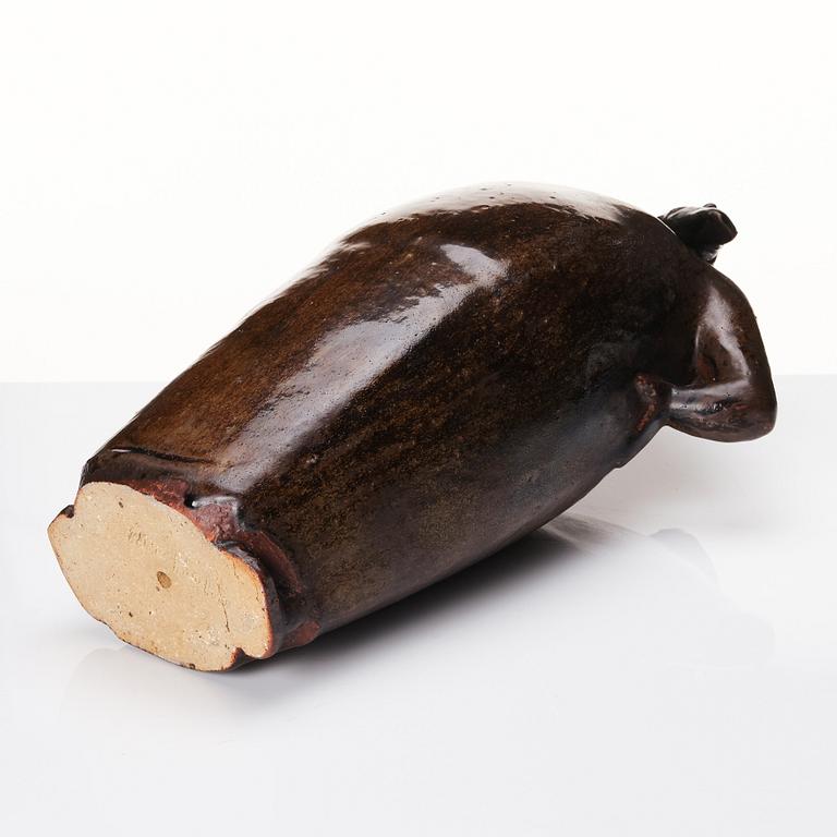 Åke Holm, a stoneware sculpture, Höganäs, Sweden probably 1950s.