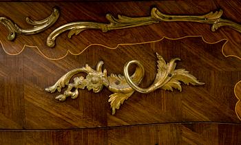 A Swedish Rococo commode by L. Nordin.