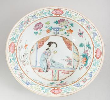 SKÅL, porslin, Kina, 1800-tal.