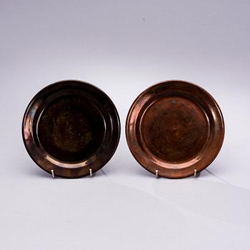 FAT, ett par, keramik, Toini Muona, signerade TM, Arabia 1960-tal.