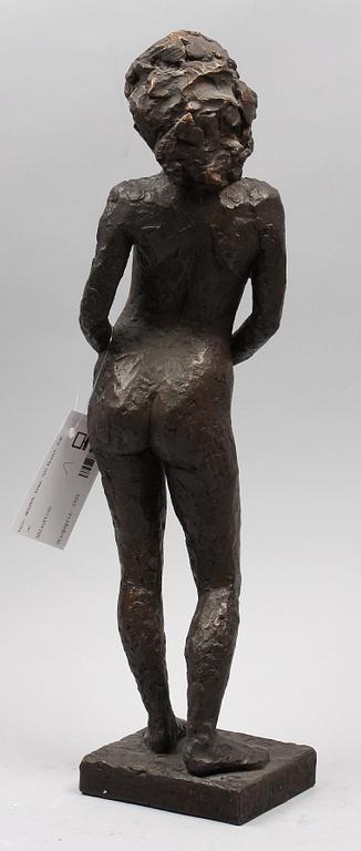 THORSJÖ, CURT. Skulptur. Brons. Sign.