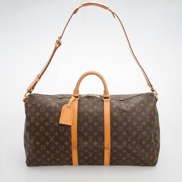 Louis Vuitton, "Keepall 55 Bandoulière", laukku.