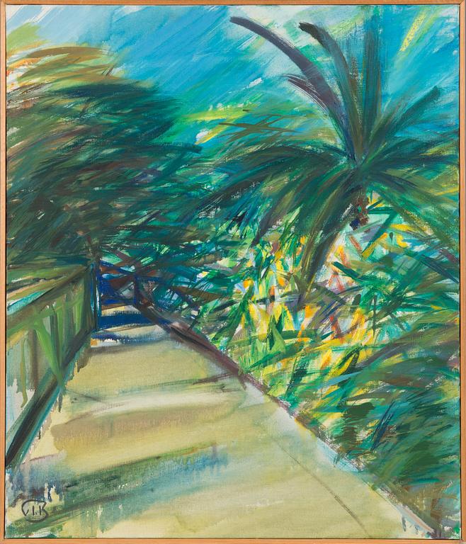 John Ivar Berg, olja på duk, signerad.