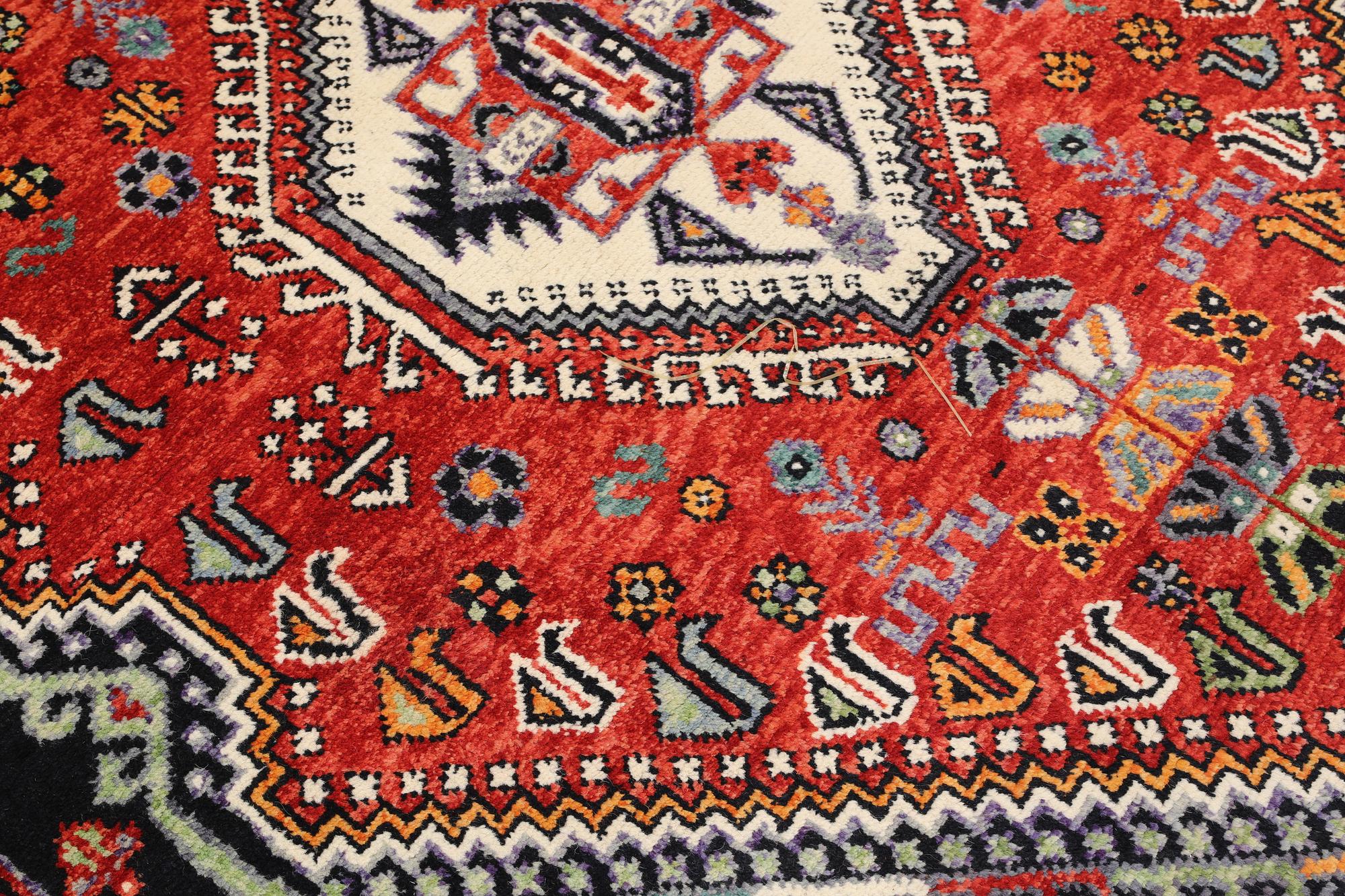 A Shirazi carpet, 237 x 173 cm.