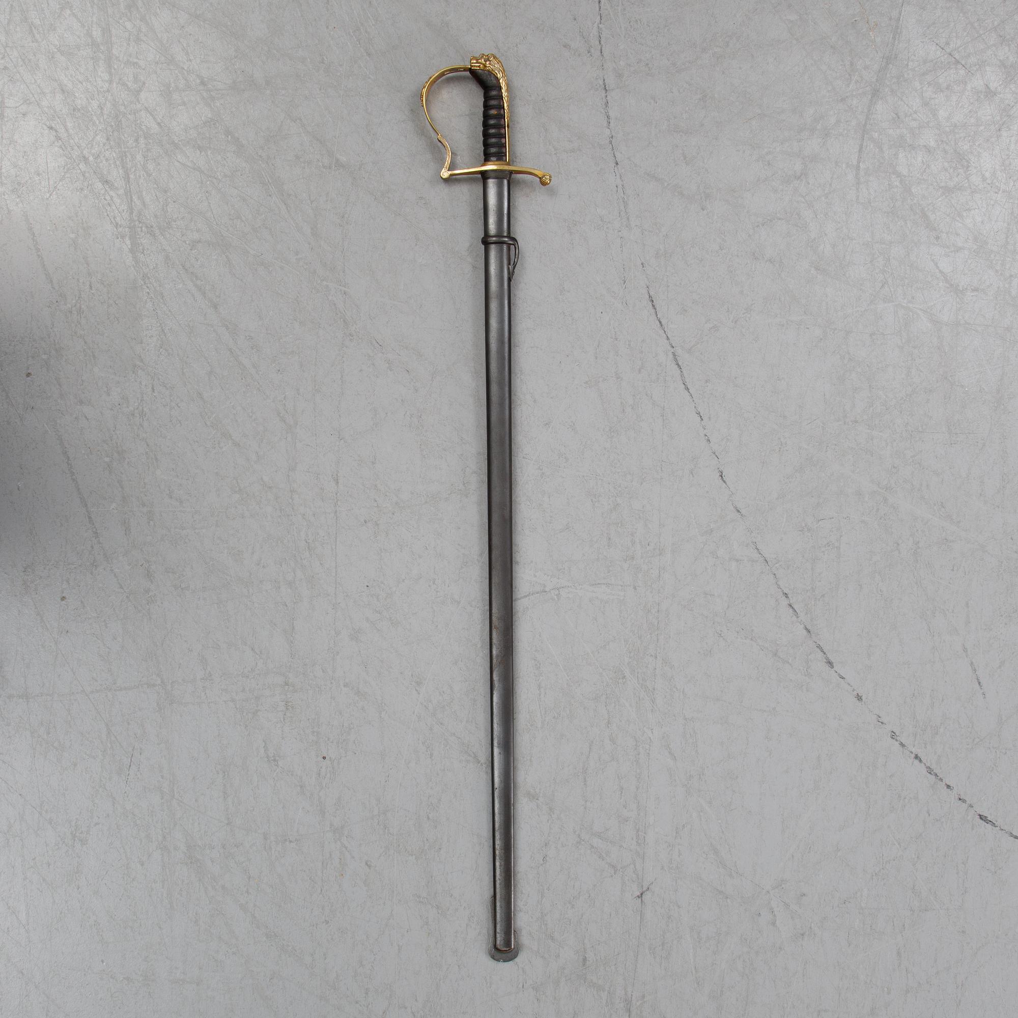 A Swedish infantry officer's sword 1899 pattern.