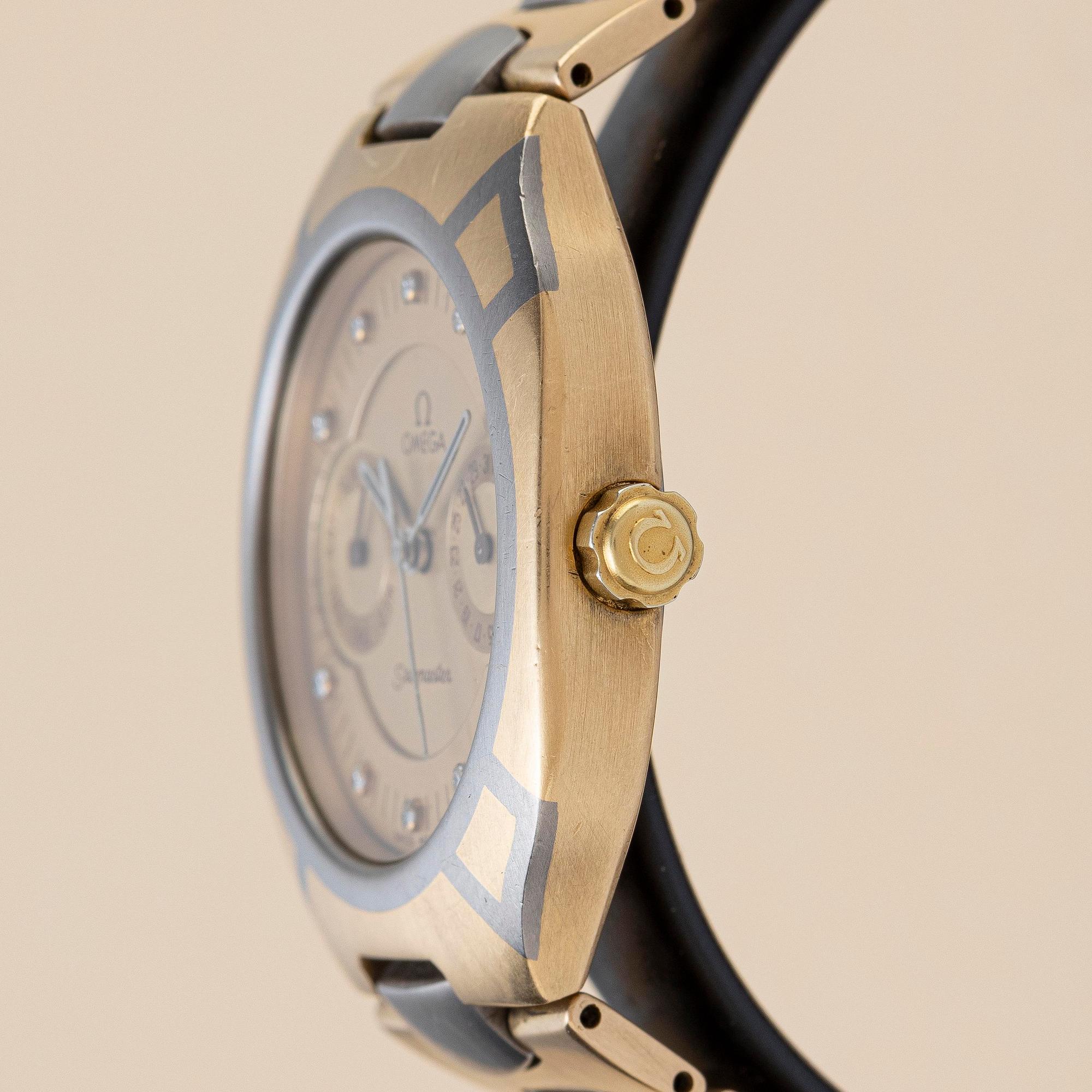 Omega, Seamaster, Polaris, "Diamond Dial", ca 1986.