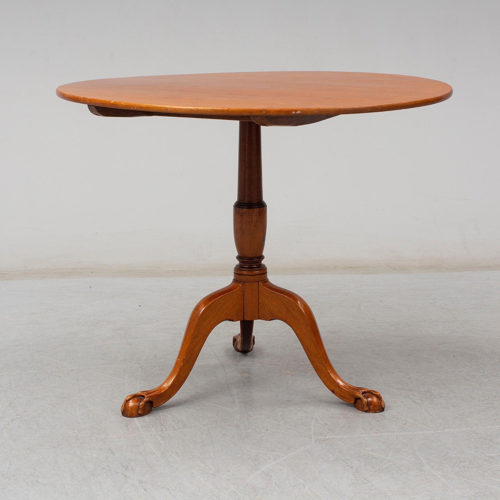 FÄLLBORD, England, 1700-talets slut / tidigt 1800-tal.