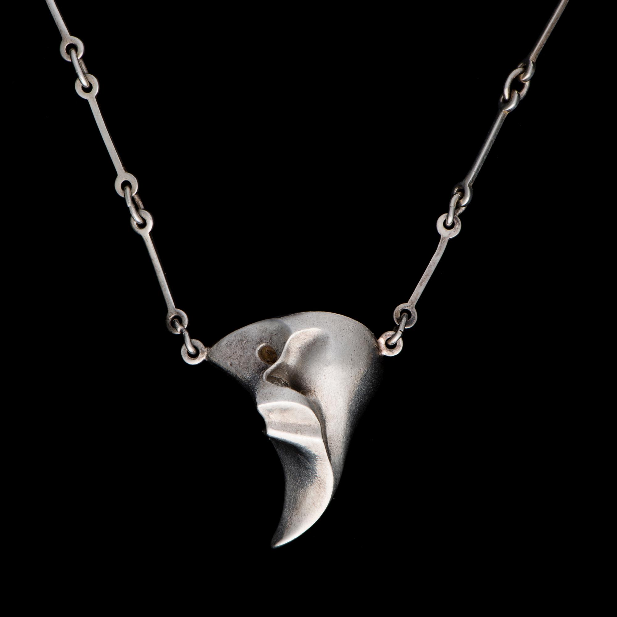 HALSSMYCKE, "Bestens nagel", sterling silver, Björn Weckström 1975.