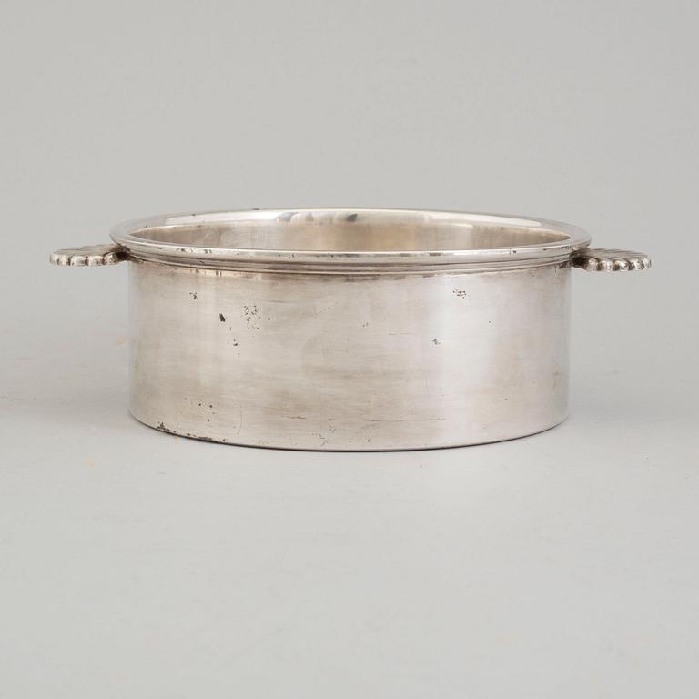 CG RÅSTRÖM, skål, nysilver, 1900-talets mitt.