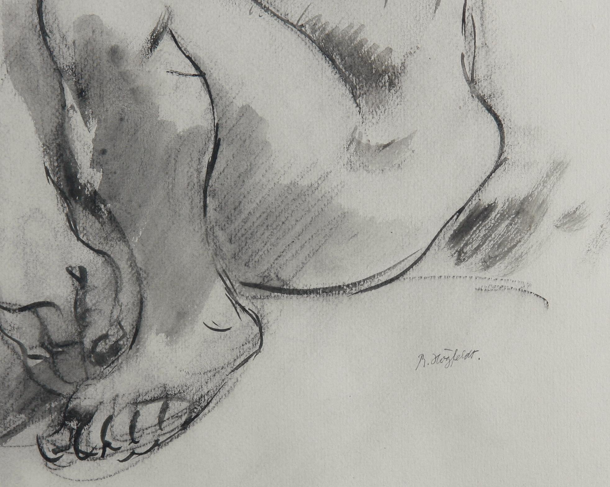 HÖGFELDT, ROBERT, blandteknik, sign.