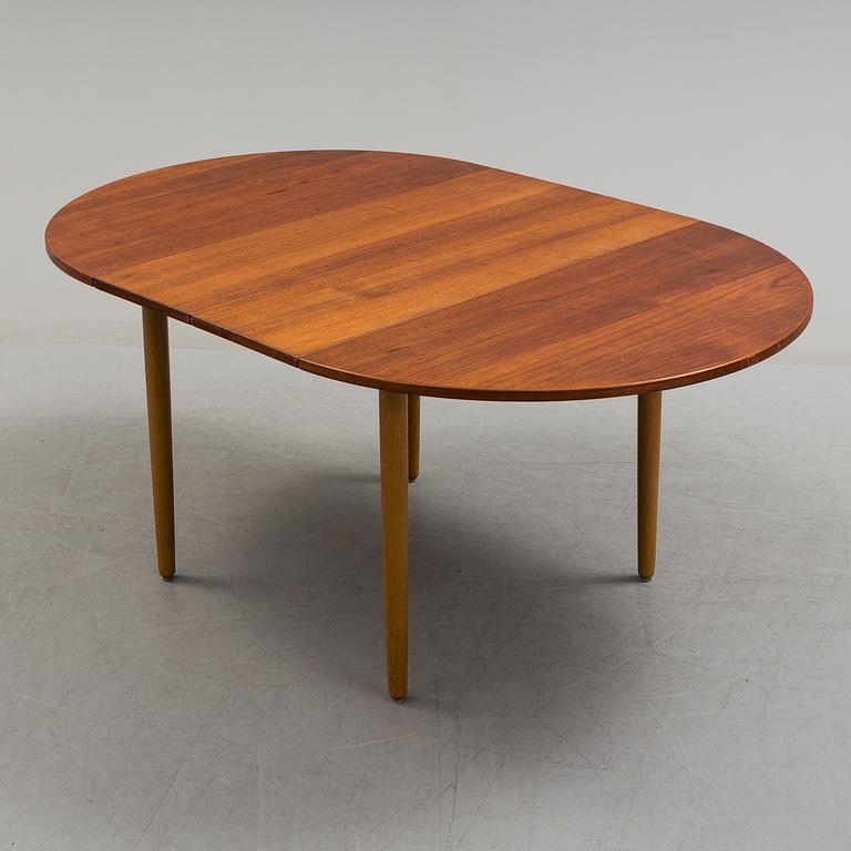 Dining table model 311 by Peter Hvidt & Orla Mørlgaard-Nielsen, Søborg, Denmark.