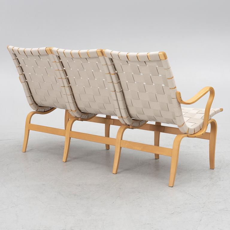 Bruno Mathsson, an 'Eva' sofa, Firma Karl Mathsson, 1973.