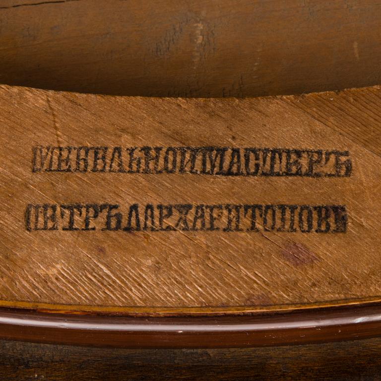 A 1850-1870s Russian table.