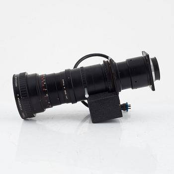 Angenieux objektiv och Nikon MD-2, motor, 1900-talets andra hälft.