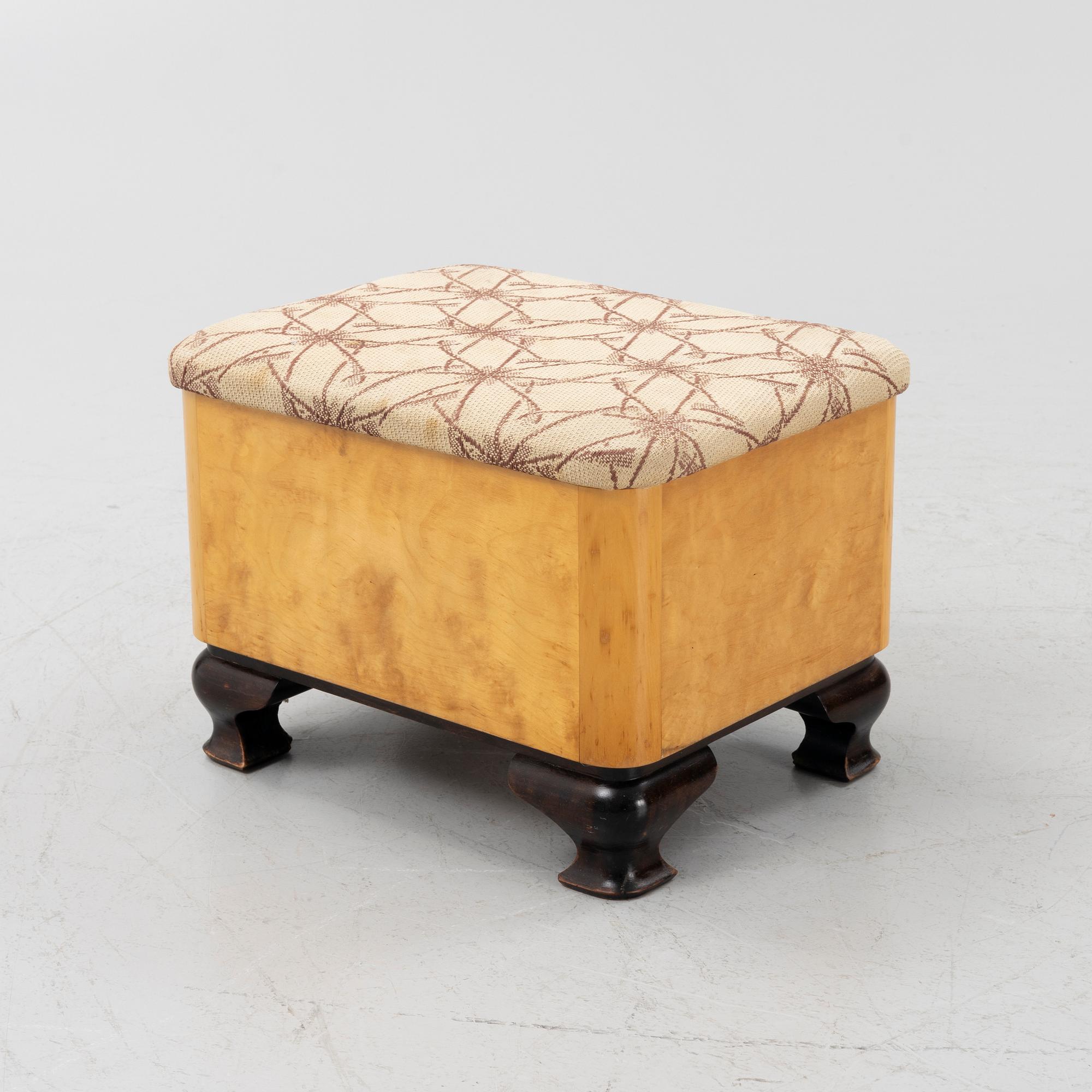 Sminkbord, pall och spegel, Art Deco,  1930-tal.