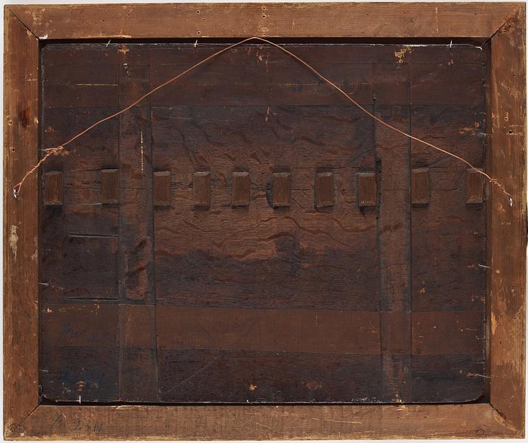 Braunschweiger Monogrammist Hans krets, Bordellscen (”Bordellszene mit Prügelei zwischen zwei Dirnen mit Blasebalg”).