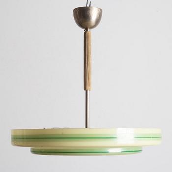 Taklampa, funkis, 1930-tal.