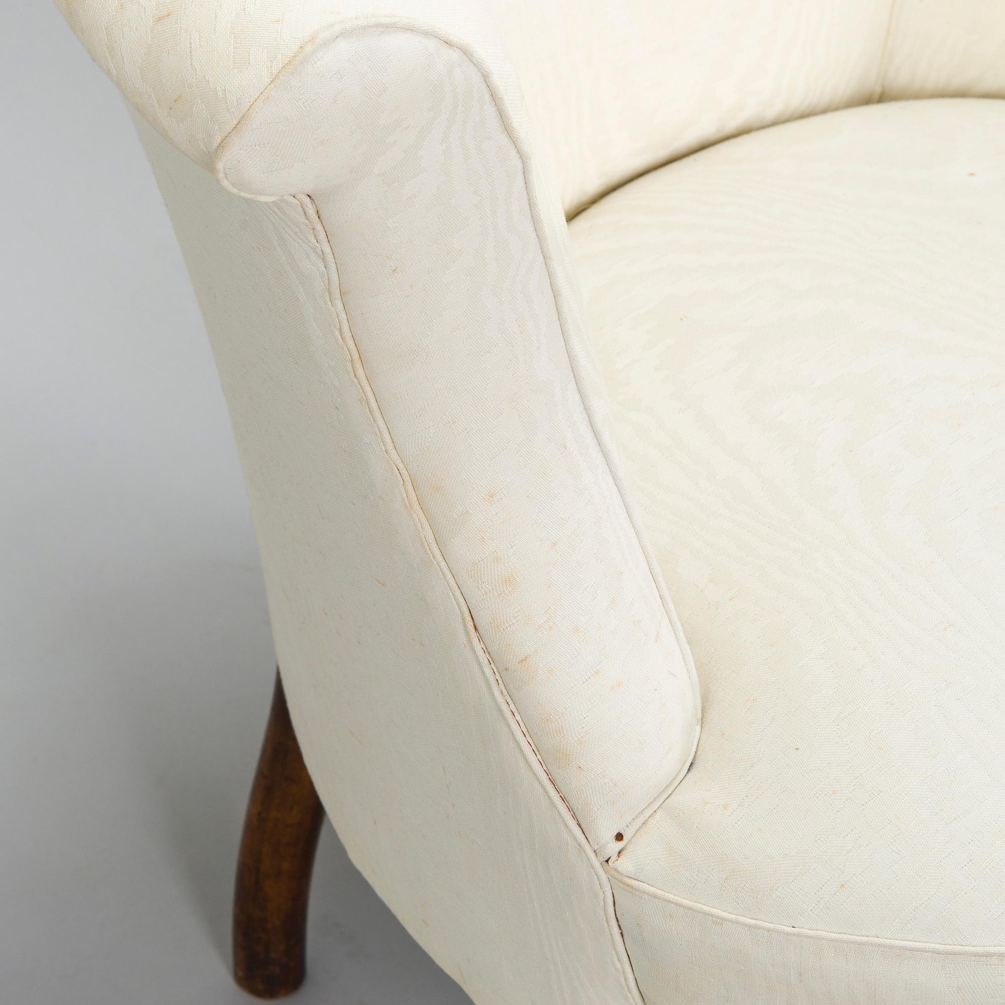 A pair of armchairs, late 19th century.