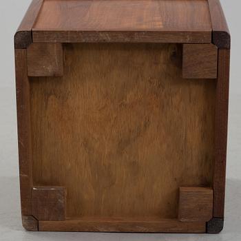 A mid 20th century teak waste basket.