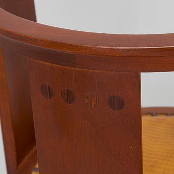 Eliel Saarinen, karmstolar, ett par, "Hannes", Adelta Oy, Finland.