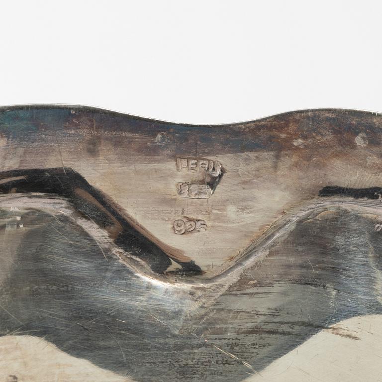 Fat, 3 st, sterlingsilver, Peru, 1900-tal.