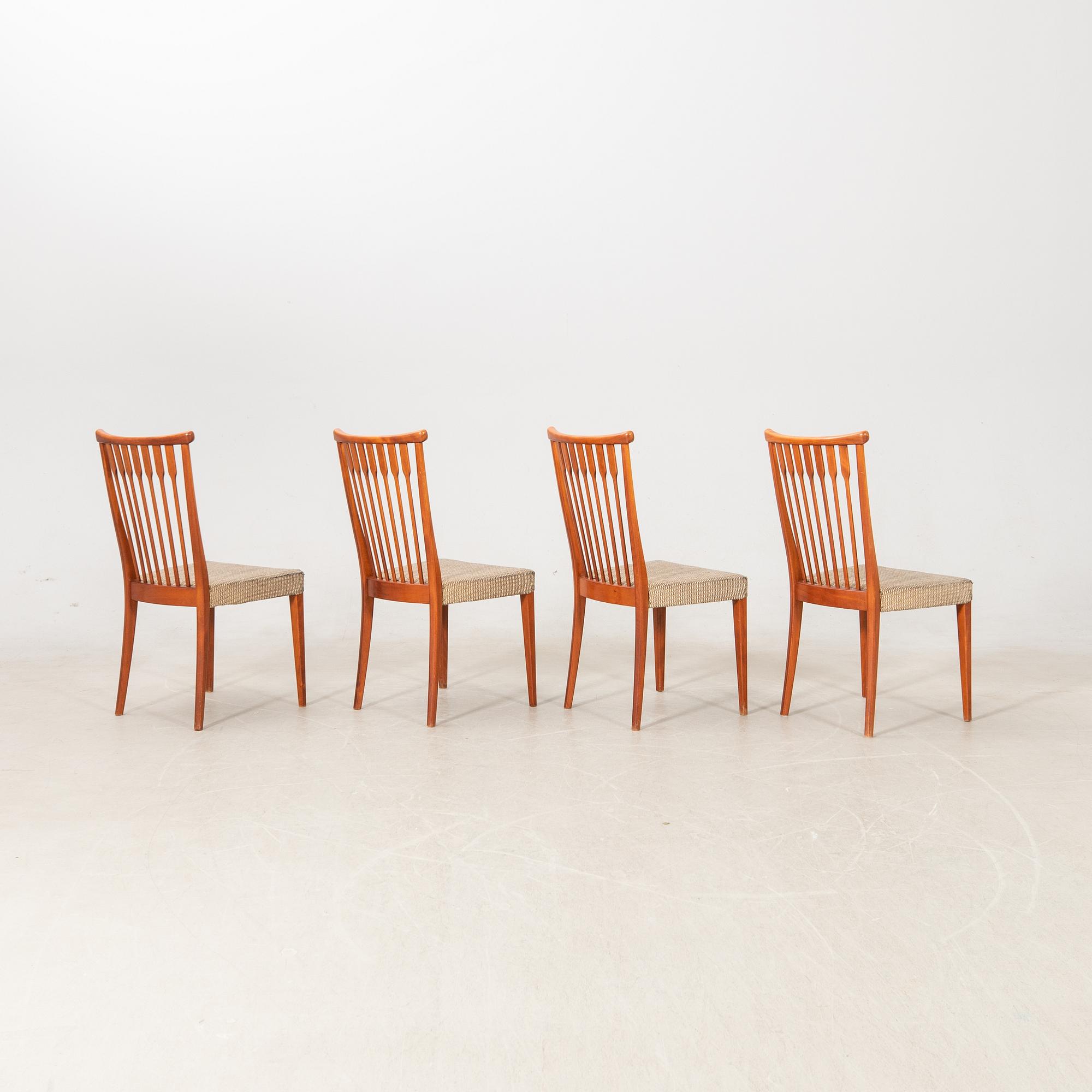 Erik Chambert, stolar, 4 st, 1940-tal.