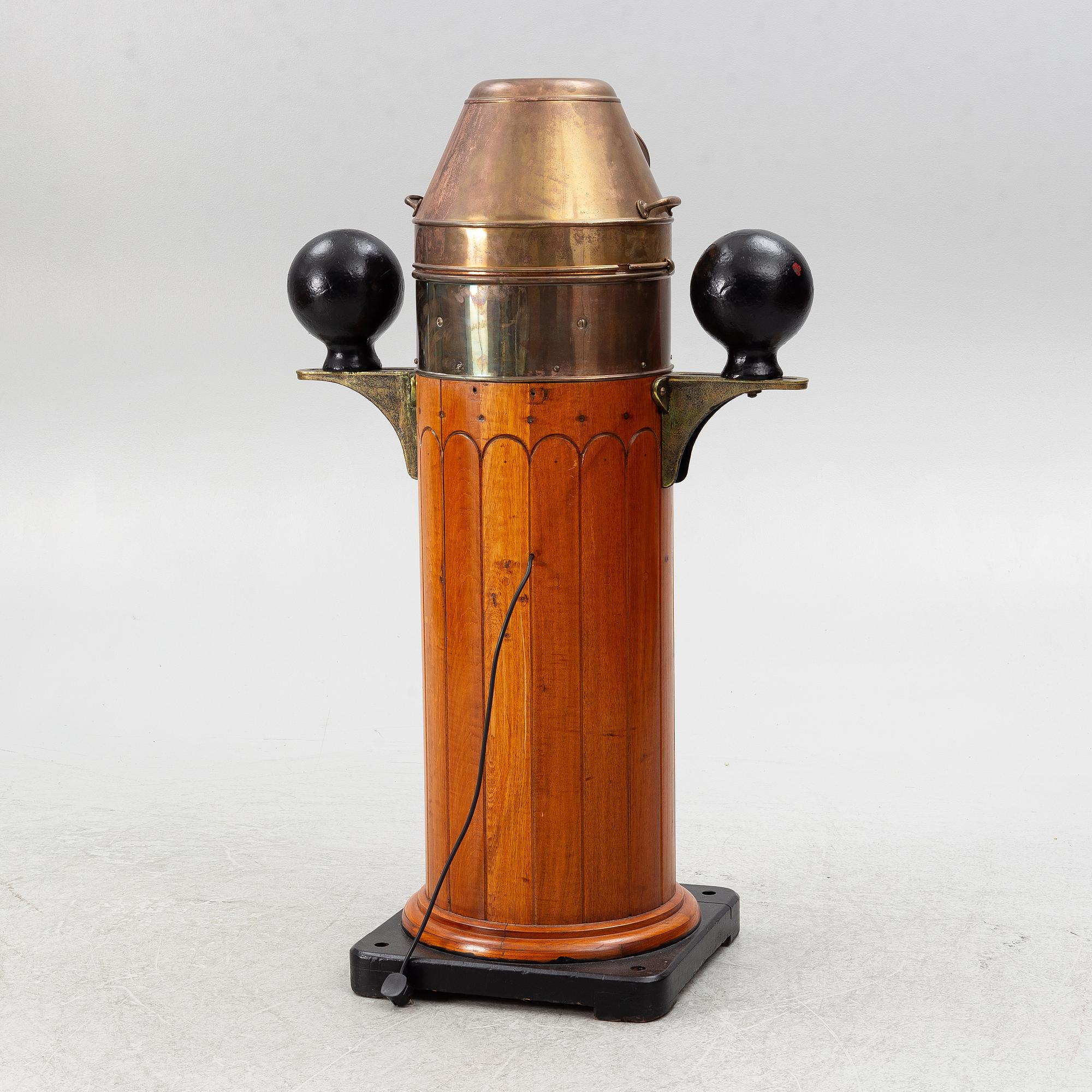 A binnacle, C.M Hammar, Gothenburg, first half of the 20th century.