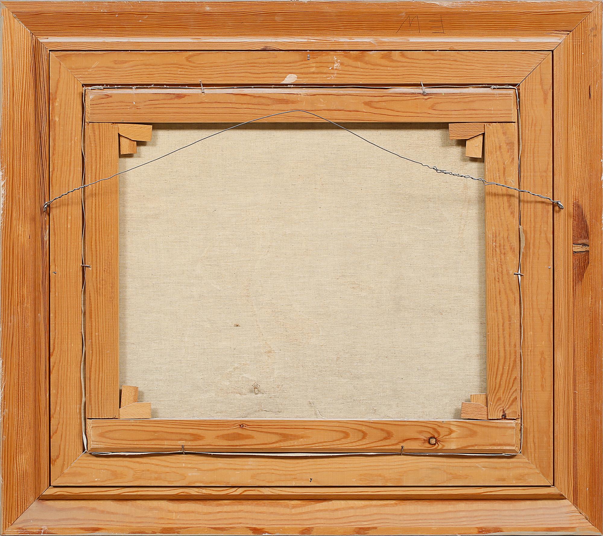 GUSTAF CARLSTRÖM, olja på duk, signerad.