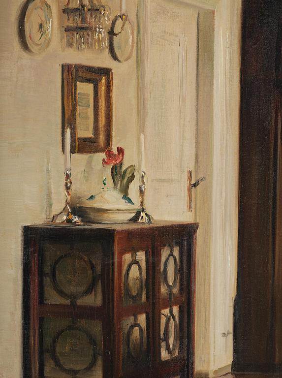 Carl Holsoe, "Interiör".