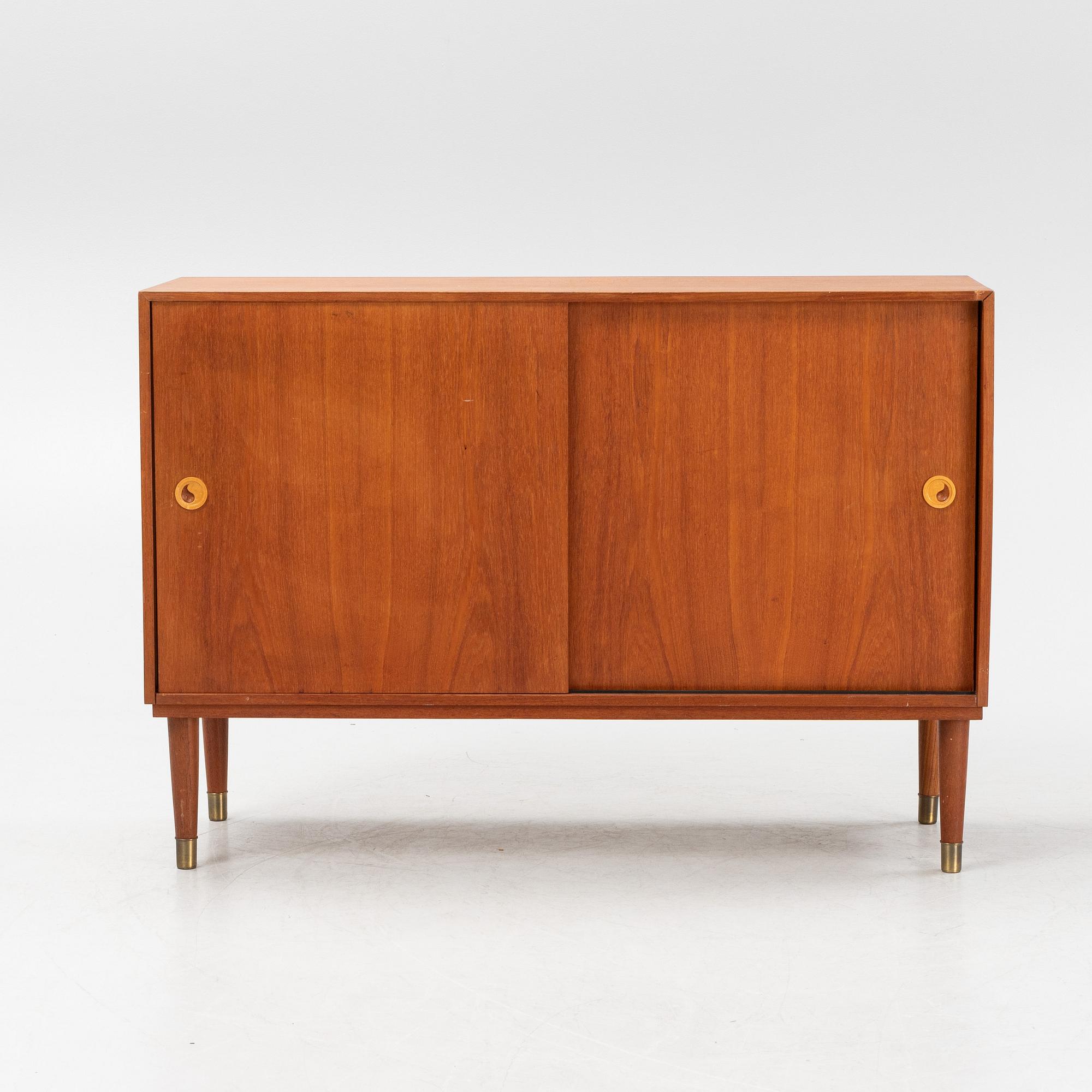 A teak veneered sidebaord, 1950's/60's.