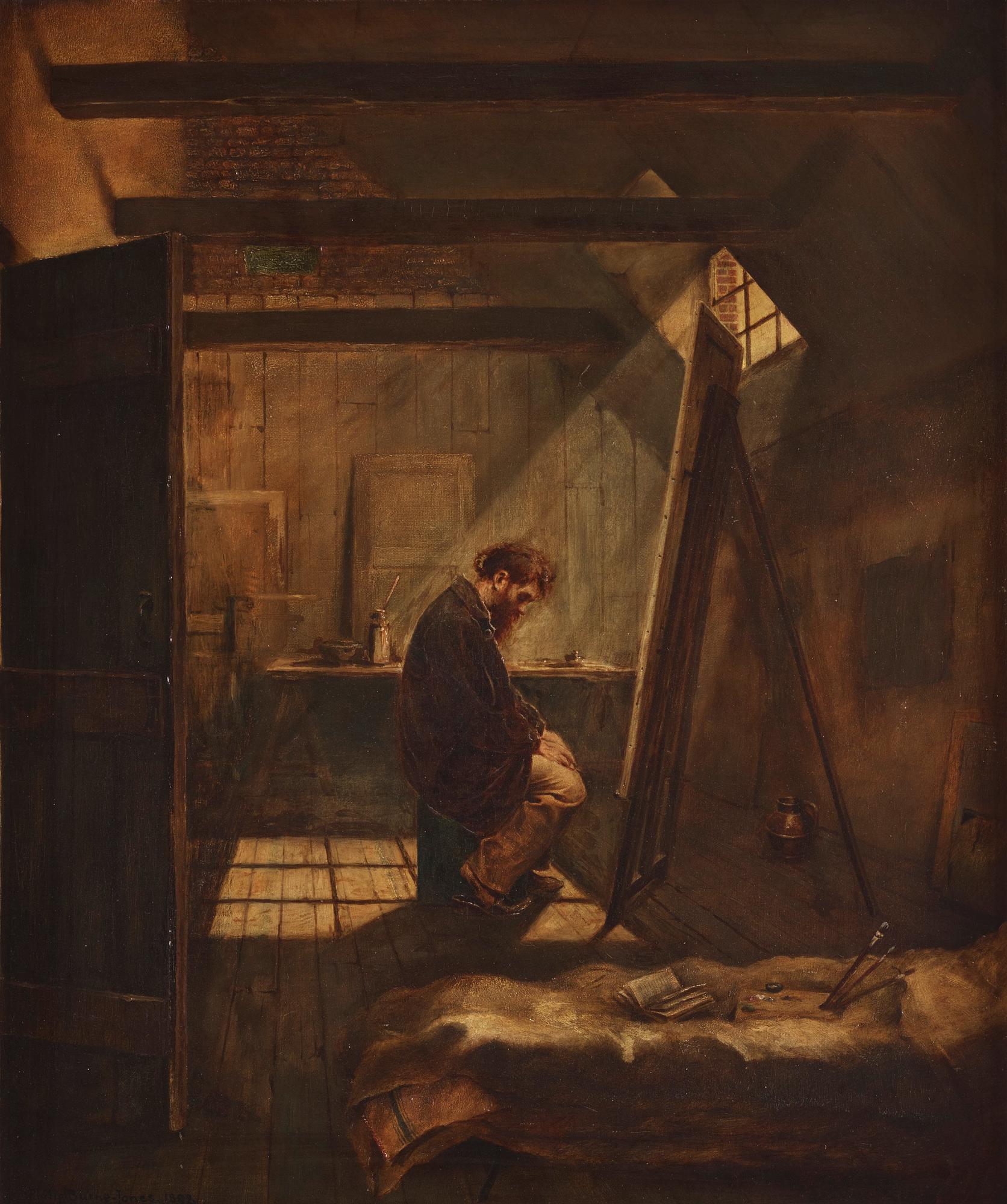 Philip Burne-Jones, Self-criticism.