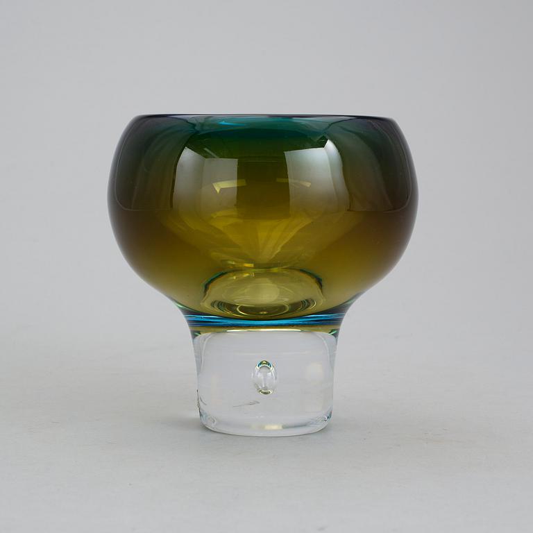 VICKE LINDSTRAND, skål, glas, Kosta, 1960-tal.