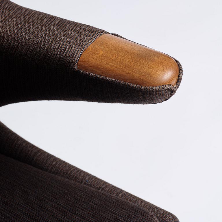 Hans J. Wegner, a 'Papa bear' easy chair, AP-stolen, Denmark, 1950s-1960s. Designed in 1952.