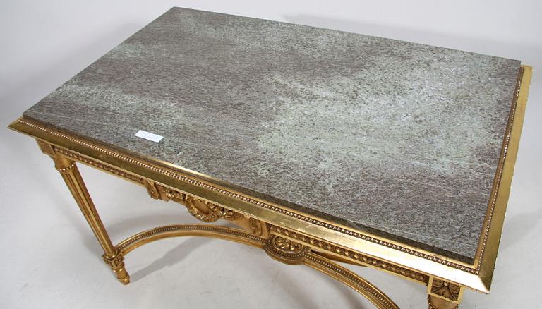 SALONGSGRUPP, 8 delar, gustaviansk stil, 1900-talets första hälft.