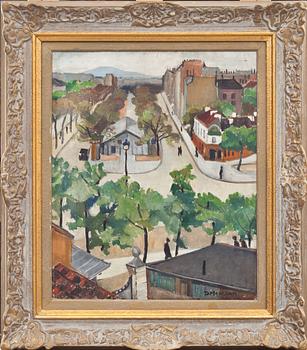 DAFNE MAUGHAN, olja på duk. Signerad.