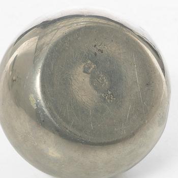 Nils Fougstedt, A four piece pewter coffee service, Svenskt Tenn, 1931 - 1946.