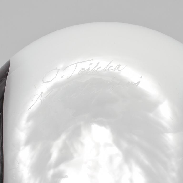 FÅGEL, glas, Oiva Toikka, Nuutajärvi, 1900-talets fjärde kvartal.